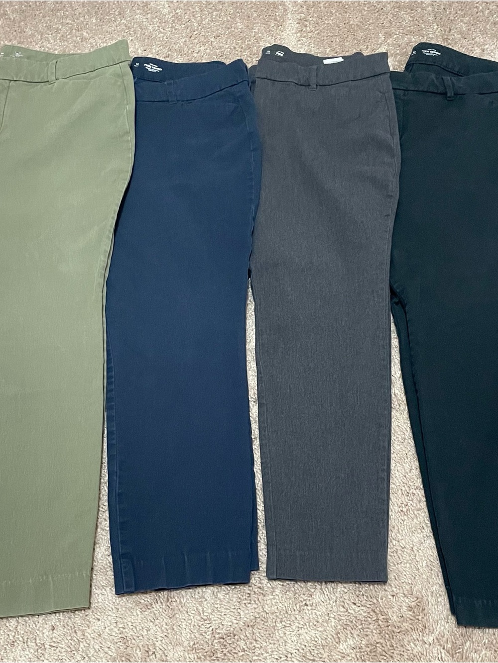 Old Navy Women’s High Rise Pixie Skinny Petite Pants - Bundle 4 x $20